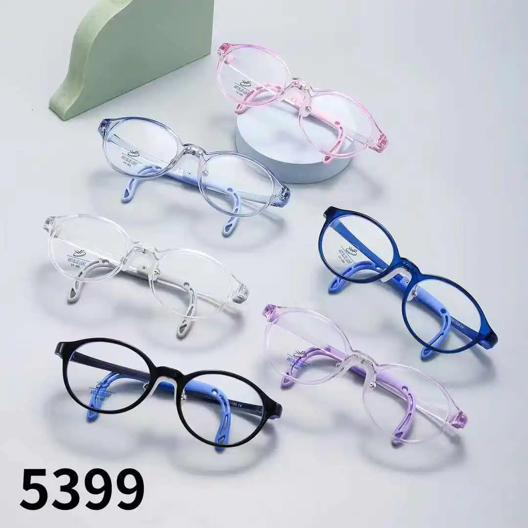 Silicone adjustable temple eyeglass frames for children - suitable for myopia, hyperopia, and astigmatism
Silicone adjustable temple eyeglass frames for children - suitable for myopia, hyperopia, and astigmatism
