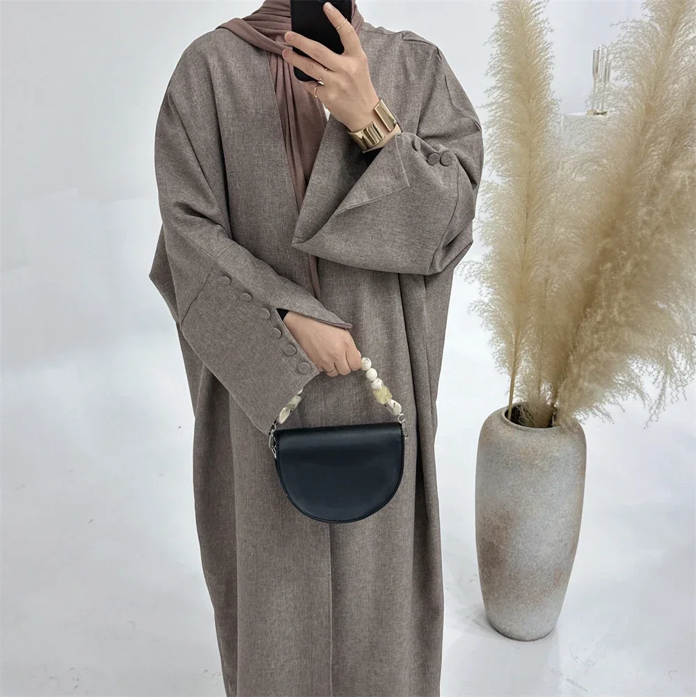 Eid Ramadan Open Abaya Muslim Dress Women Kimono Cardigan Dubai Turkey Kaftan Islamic Clothing Saudi Arabic Robe Kebaya Abayas
Eid Ramadan Open Abaya Muslim Dress Women Kimono Cardigan Dubai Turkey Kaftan Islamic Clothing Saudi Arabic Robe Kebaya Abayas