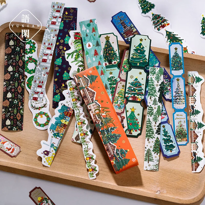 36pcs/case Christmas Story Series Stamping Stickers Hand Account DIY Holiday Material Decoration Gingerbread Man Reindeer Santa
36pcs/case Christmas Story Series Stamping Stickers Hand Account DIY Holiday Material Decoration Gingerbread Man Reindeer Santa