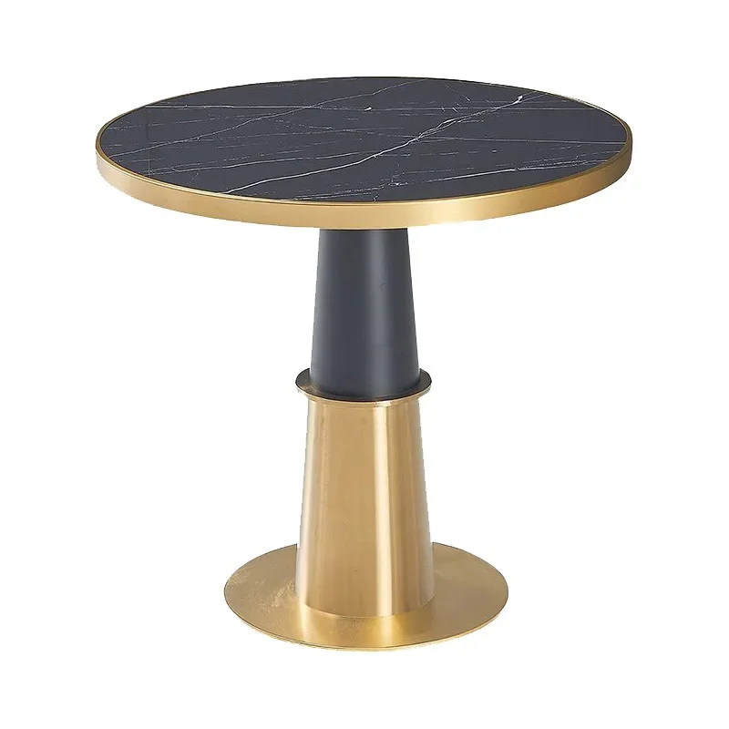 light luxury marble dining table cafe casual negotiation round table can be customized titanium gold stainless steel table
light luxury marble dining table cafe casual negotiation round table can be customized titanium gold stainless steel table