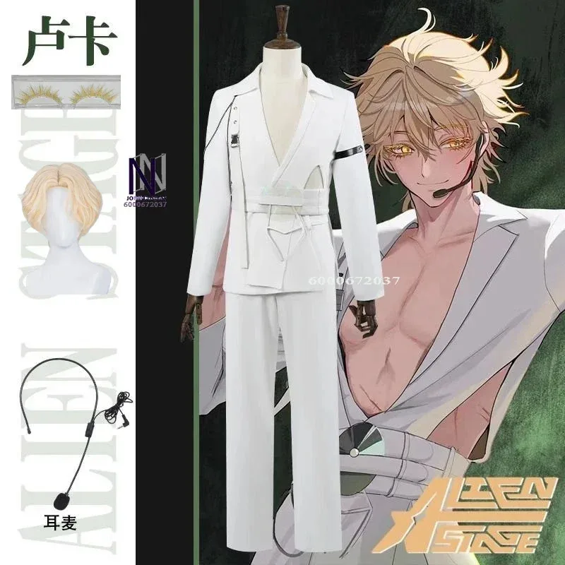 Anime Alien Stage Luka New Arrival Cosplay R7 Blink Gone Suits Costume Wig Party Halloween Christmas Carnival Uniform White Suit
Anime Alien Stage Luka New Arrival Cosplay R7 Blink Gone Suits Costume Wig Party Halloween Christmas Carnival Uniform White Suit