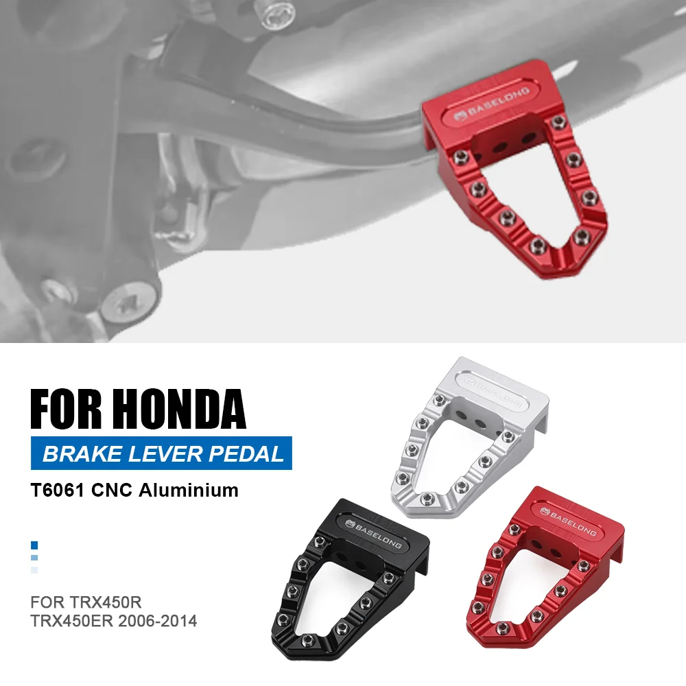 TRX 450 Brake Pedal Tip Oversize Rear Brake Pedal Step for Honda TRX450R 2006-2009 TRX450ER 2006-2014 Replacement Accessories
TRX 450 Brake Pedal Tip Oversize Rear Brake Pedal Step for Honda TRX450R 2006-2009 TRX450ER 2006-2014 Replacement Accessories