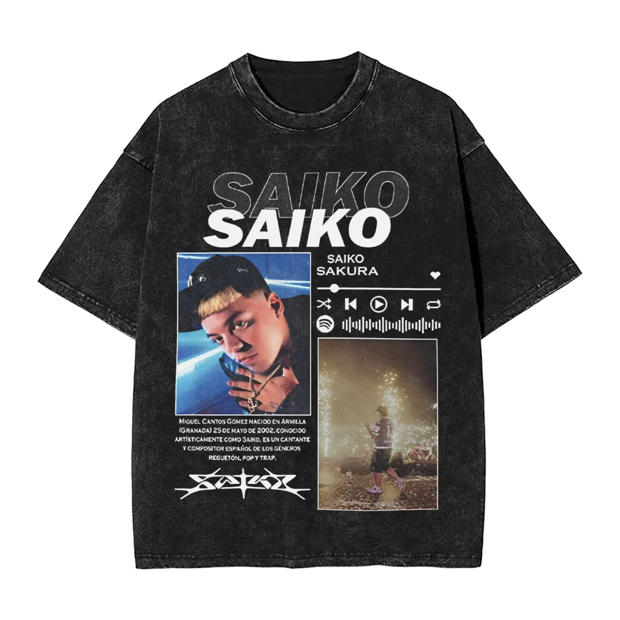 rapper saiko sakura 2025 music T Shirts Hip Hop Washed Cotton Oversize T-Shirts Vintage for Men Women Streetwear Summer Tees
rapper saiko sakura 2025 music T Shirts Hip Hop Washed Cotton Oversize T-Shirts Vintage for Men Women Streetwear Summer Tees