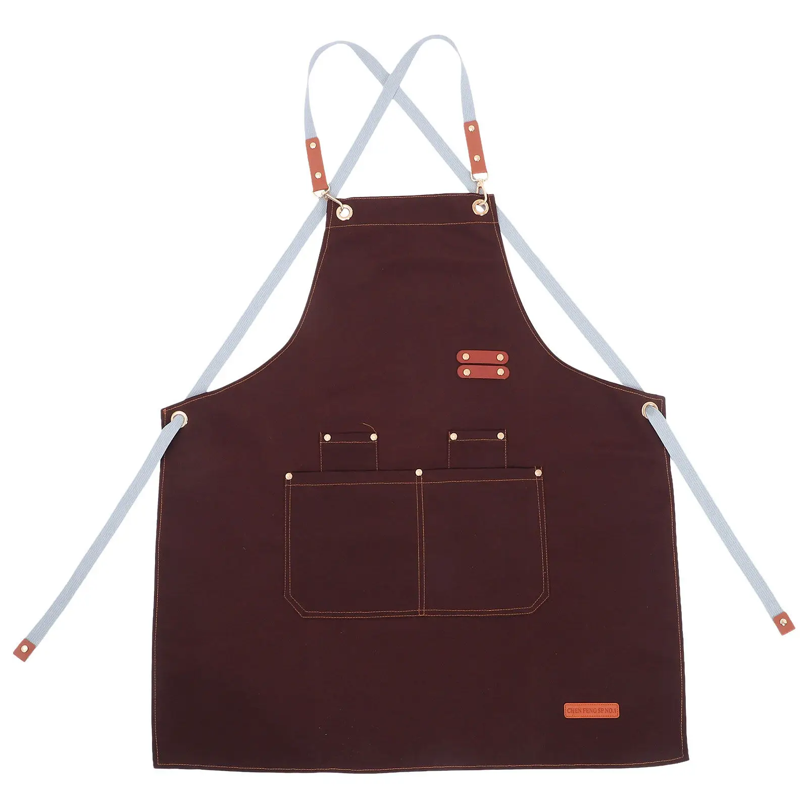 Водонепроницаемый фартук шеф-повара из канваса, удлиненный, с регулируемыми лямками на спине и множеством карманов, для мужчин и женщин, для приготовления пищи, барбекю, творчества, работы с гончарными изделиями
Водонепроницаемый фартук шеф-повара из канваса, удлиненный, с регулируемыми лямками на спине и множеством карманов, для мужчин и женщин, для приготовления пищи, барбекю, творчества, работы с гончарными изделиями