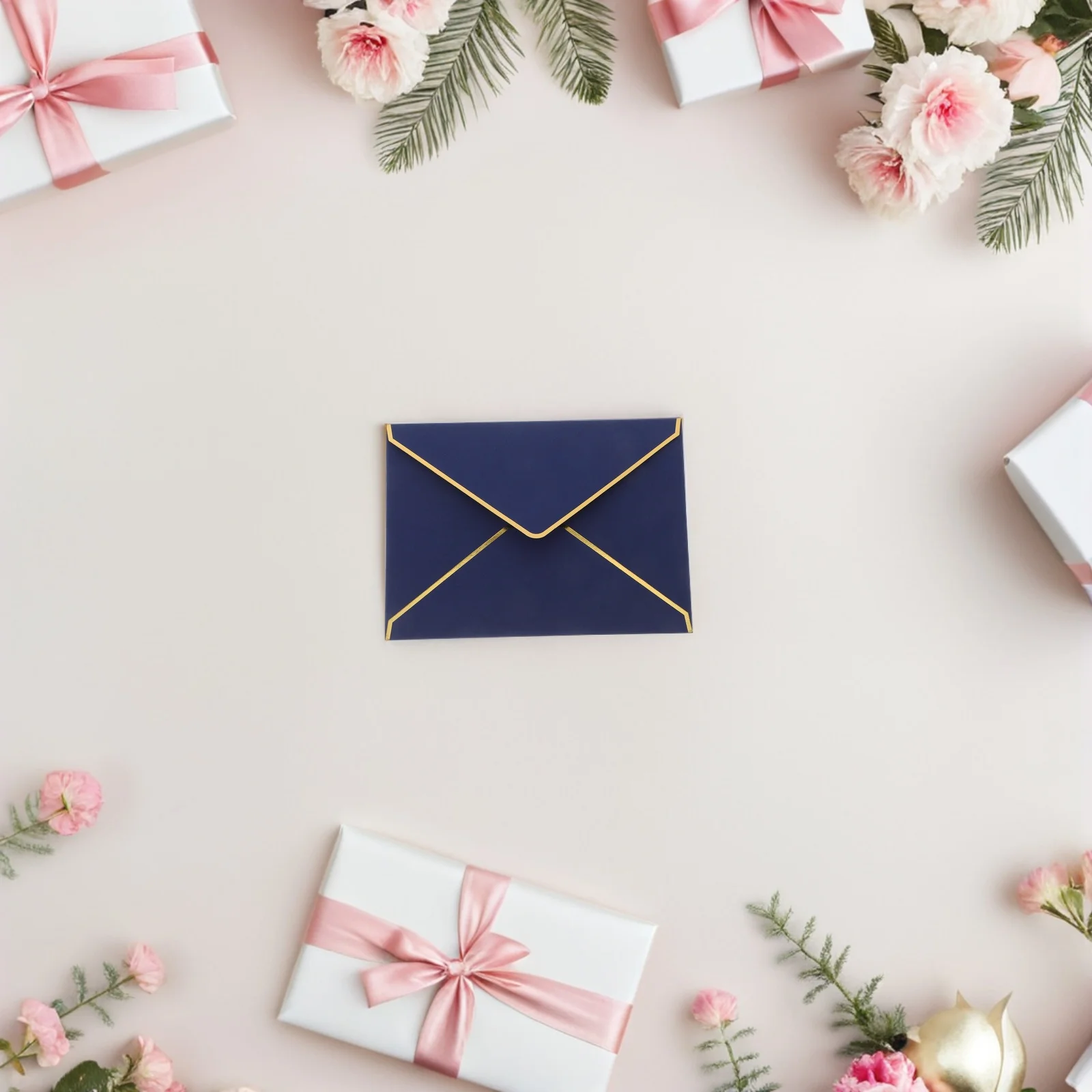 50Pcs Envelopes Wedding V-Flap Gold Foil Border 7.3x5.3 Inch Thick Paper Invitations Shower Graduation Party Cards 
50Pcs Envelopes Wedding V-Flap Gold Foil Border 7.3x5.3 Inch Thick Paper Invitations Shower Graduation Party Cards