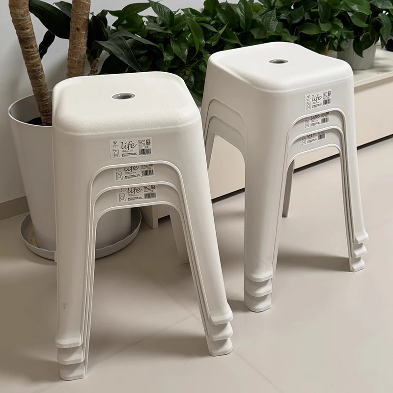 Plastic Portable Bathroom Chair Shower Tourist Outdoor Designer Stool Space Saving High Stackable Bedroom Cadeira Home Furniture 
Plastic Portable Bathroom Chair Shower Tourist Outdoor Designer Stool Space Saving High Stackable Bedroom Cadeira Home Furniture