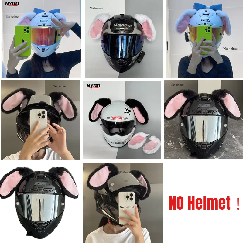Cute Folding Ear Bunny Cat Ears Ski Helm Accessory Quick Release Motorcycle Helmet Decoration Accessories
Cute Folding Ear Bunny Cat Ears Ski Helm Accessory Quick Release Motorcycle Helmet Decoration Accessories