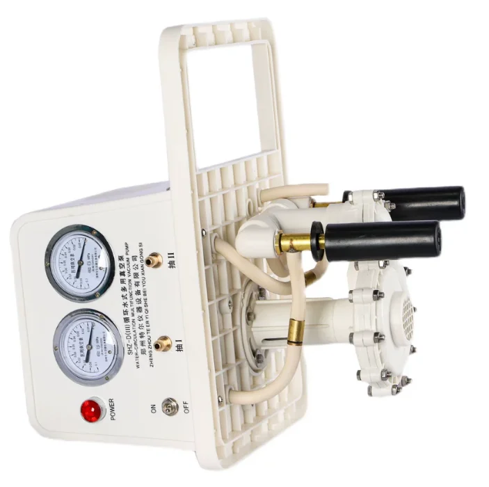 SHZ-D(III) Multi-purpose circulating water vacuum pump standard anti-corrosion double-table double pump for laboratory/teaching
SHZ-D(III) Multi-purpose circulating water vacuum pump standard anti-corrosion double-table double pump for laboratory/teaching