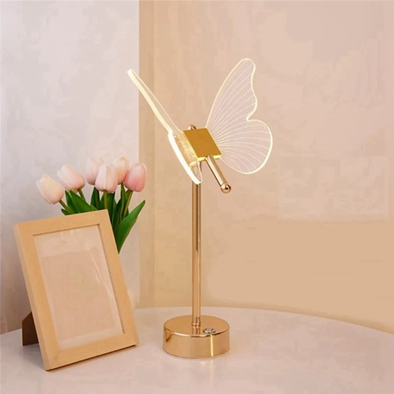 【Recommend】Butterfly Table Lamp USB 1800 Mah Rechargeable Ambiance Night Lights 3 Color Light Changing LED Desk Lights
【Recommend】Butterfly Table Lamp USB 1800 Mah Rechargeable Ambiance Night Lights 3 Color Light Changing LED Desk Lights