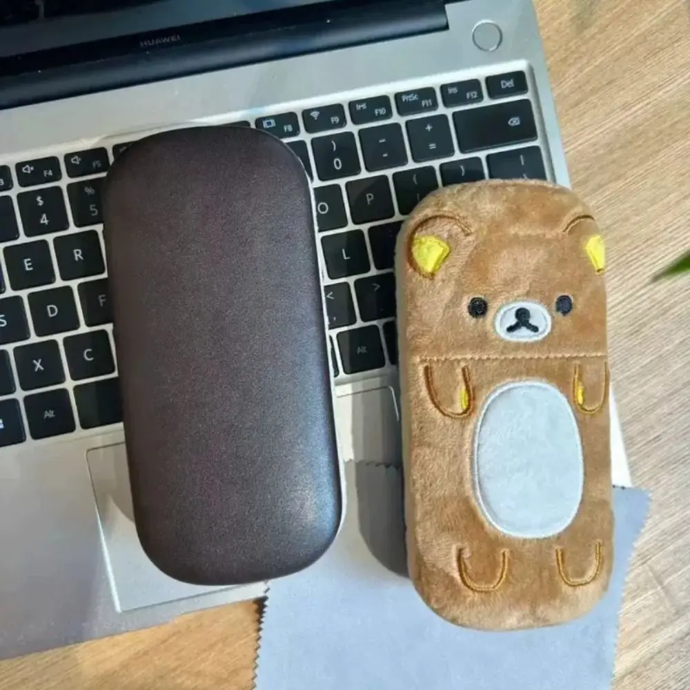 2025 Anti Pressure Rilakkuma Glasses Box Portable Cartoon Glasses Case Plush Kawaii Eyeglass Case
2025 Anti Pressure Rilakkuma Glasses Box Portable Cartoon Glasses Case Plush Kawaii Eyeglass Case