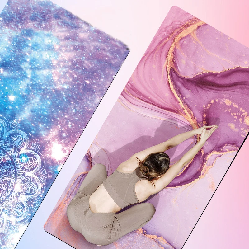 Rubber Gym Yoga Mats 68*183cm Foldable Meditation Pilates Pads Shock Absorption Suede Yoga Towel for Gym Sports Travel Exercises
Rubber Gym Yoga Mats 68*183cm Foldable Meditation Pilates Pads Shock Absorption Suede Yoga Towel for Gym Sports Travel Exercises