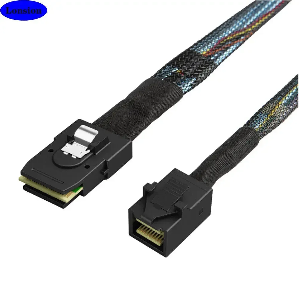 MINI SAS SFF-8087 To MINI SAS SFF-8643 High-speed Server Connection Cable
MINI SAS SFF-8087 To MINI SAS SFF-8643 High-speed Server Connection Cable