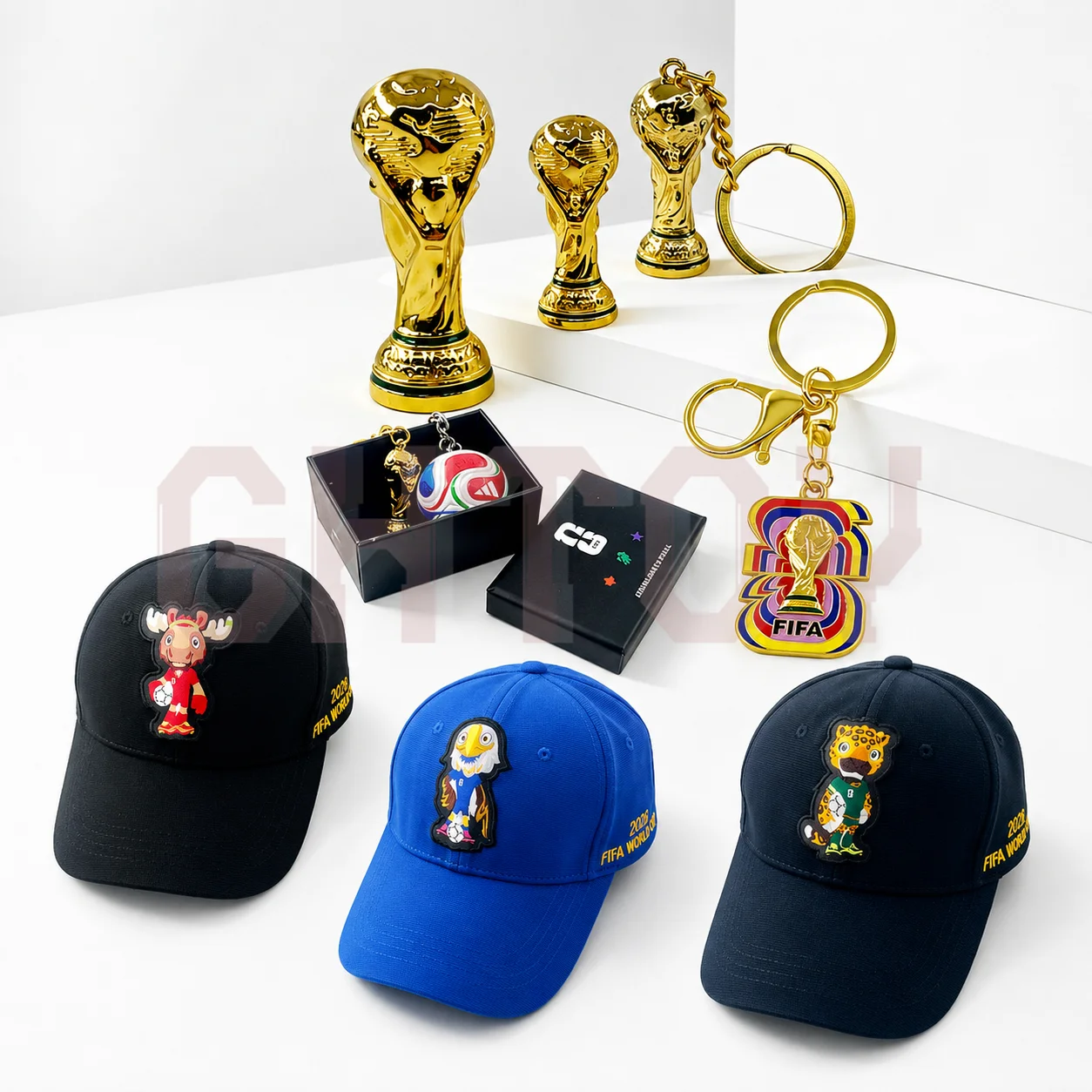 2026 FIFA Trophy Keychain Football Trophy Pendant Soccer Fan Souvenir Backpack Charm Collectible Gift Mascot Model
2026 FIFA Trophy Keychain Football Trophy Pendant Soccer Fan Souvenir Backpack Charm Collectible Gift Mascot Model