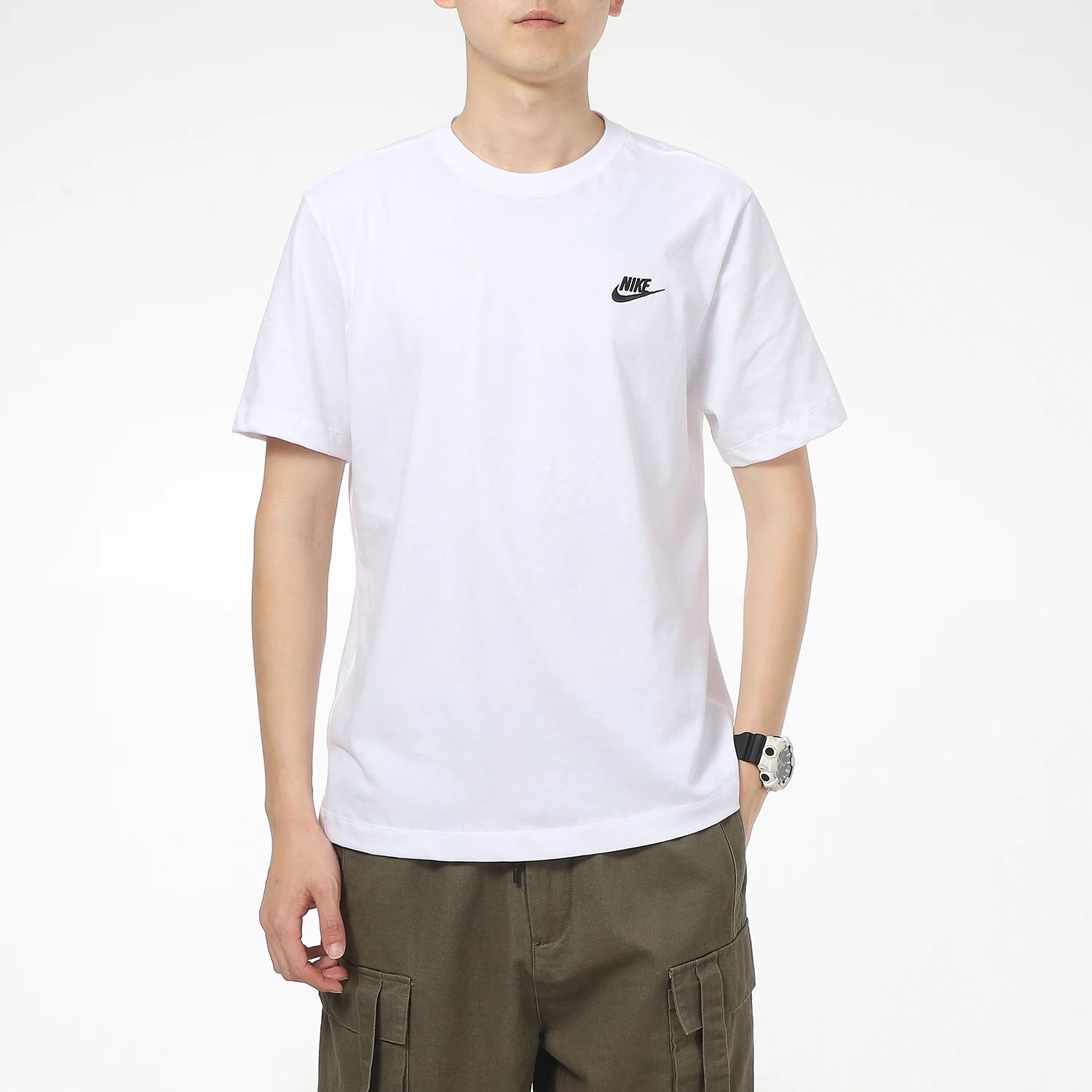 Nike Short-Sleeved Men's Sportswear Running Fitness Clothing Round Neck Casual Half-Sleeved Solid Color Cotton T-Shirt
Nike Short-Sleeved Men's Sportswear Running Fitness Clothing Round Neck Casual Half-Sleeved Solid Color Cotton T-Shirt