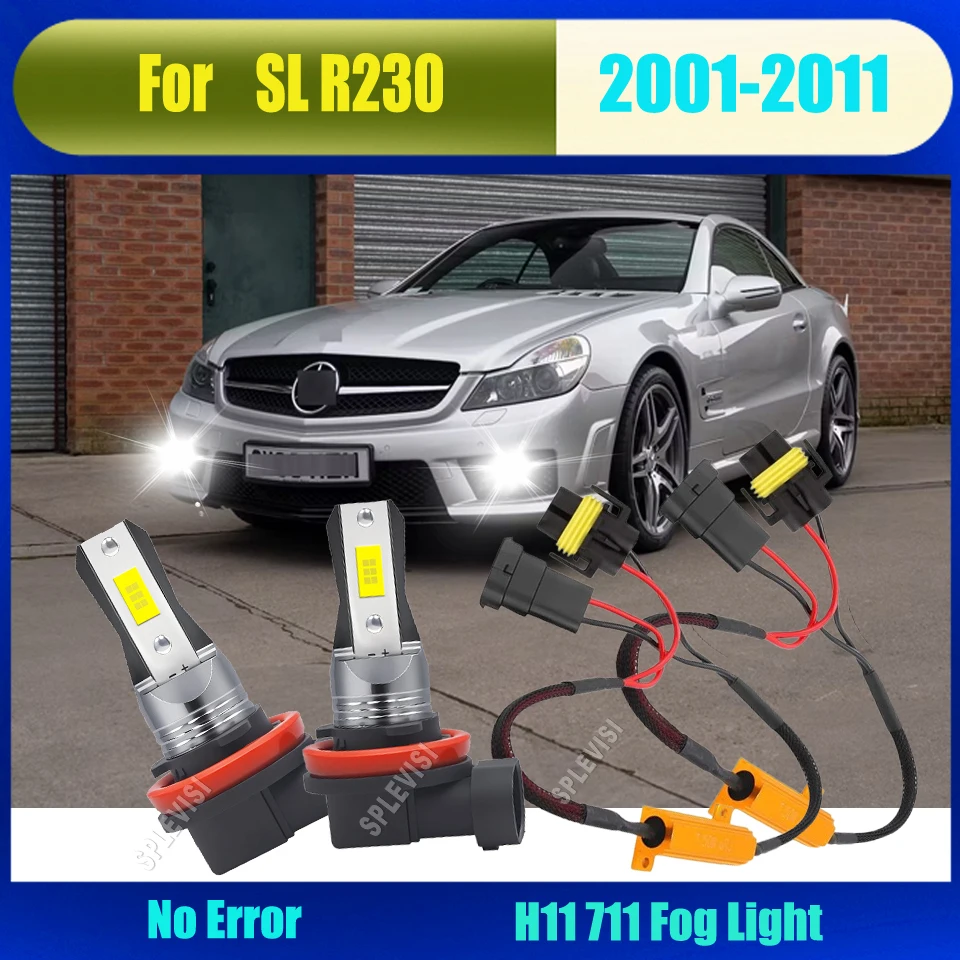 Обновление противотуманных фар H11 для вашего автомобиля Mercedes-Benz SL R230 2001 2002 2003 2004 2005 2006 2007 2008 2009 2010 2011
Обновление противотуманных фар H11 для вашего автомобиля Mercedes-Benz SL R230 2001 2002 2003 2004 2005 2006 2007 2008 2009 2010 2011