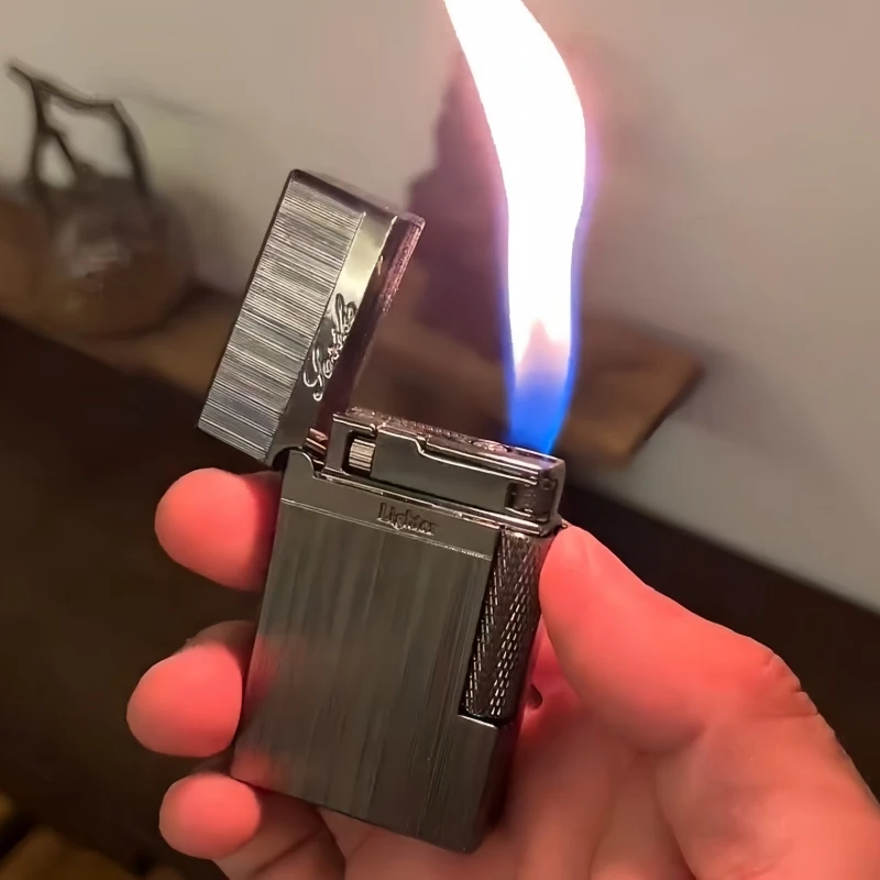 New Metal Windproof Torch Gas Lighter Dual Flame Inflatable Lighter Men's Smoking Accessories Small Tools Gift Lighters 
New Metal Windproof Torch Gas Lighter Dual Flame Inflatable Lighter Men's Smoking Accessories Small Tools Gift Lighters