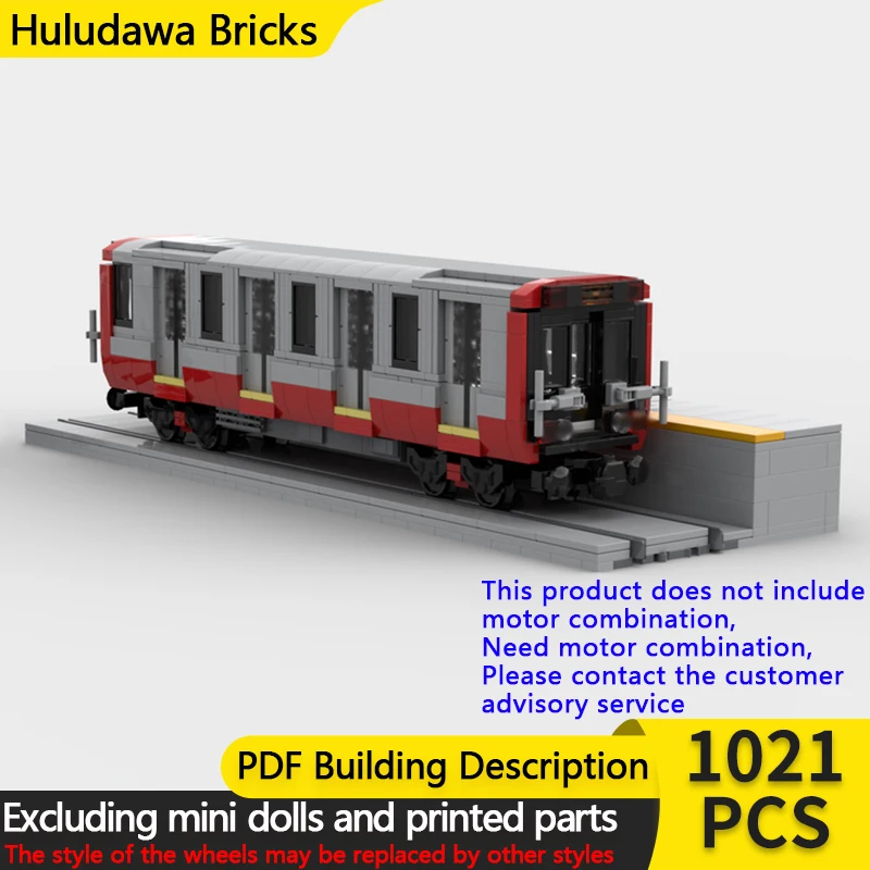 City Car Model MOC Building Bricks Red Line Subway Train Modular Technology Gifts Holiday Assemble Children Toys Suit
City Car Model MOC Building Bricks Red Line Subway Train Modular Technology Gifts Holiday Assemble Children Toys Suit