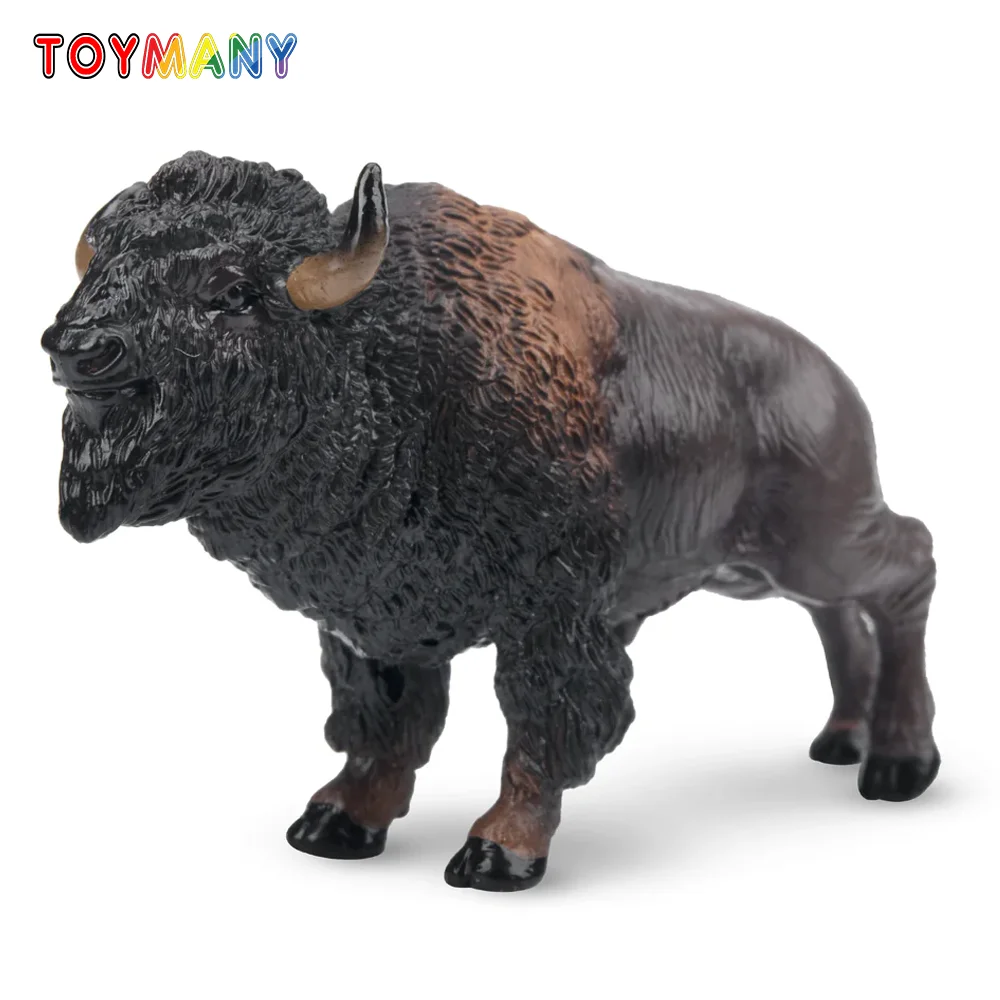 Toymany Simulation American Wildlife Bison Animal Model Toy Mini Figures Dolls Action Figurines Toys Children Gift Cake Decora
Toymany Simulation American Wildlife Bison Animal Model Toy Mini Figures Dolls Action Figurines Toys Children Gift Cake Decora