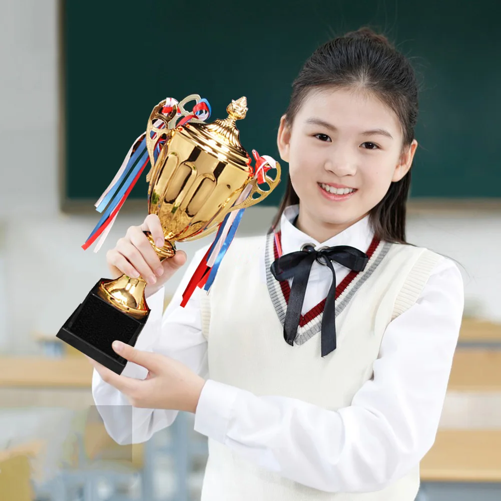 Gold Achievement Trophies Gold Award Trophy Cups Large Sculpture Trophies for Winner Kids and Adults
Gold Achievement Trophies Gold Award Trophy Cups Large Sculpture Trophies for Winner Kids and Adults