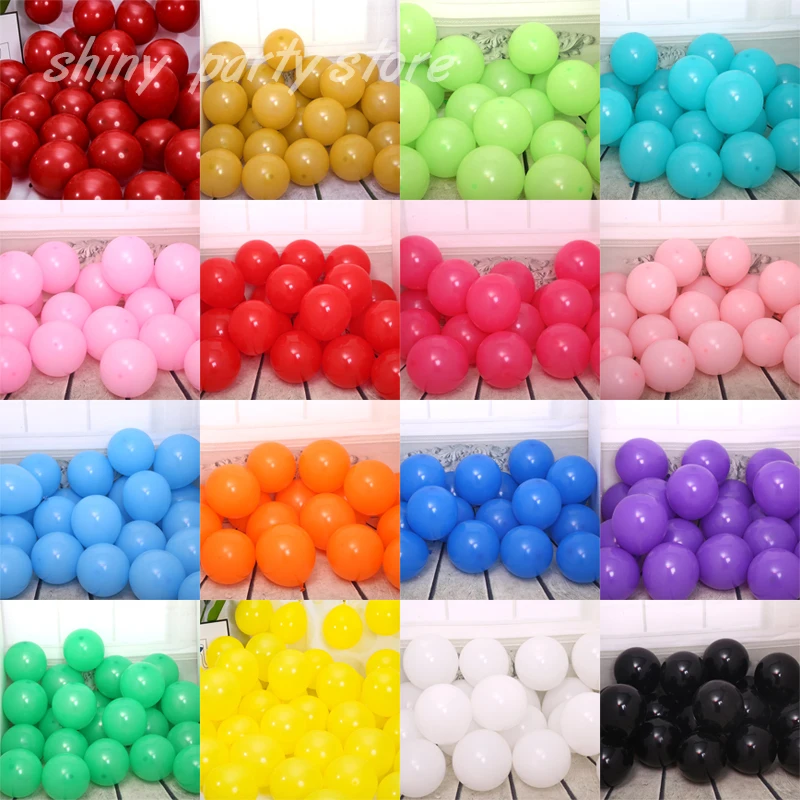 100pcs Matte Balloons Wholesale 10inch Colorful Latex Helium Balloon Happy Birthday Wedding Valentine's Day Background Decor
100pcs Matte Balloons Wholesale 10inch Colorful Latex Helium Balloon Happy Birthday Wedding Valentine's Day Background Decor