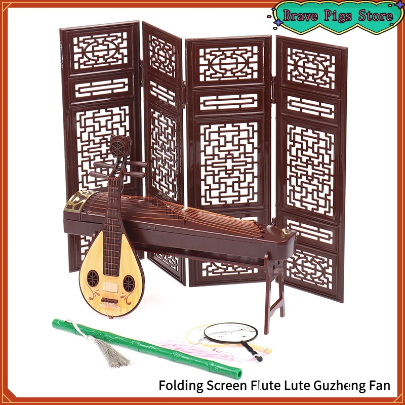 1Pcs Miniature Folding Screen Flute Lute Guzheng Fan Life Scene Ornament Home Decoration
1Pcs Miniature Folding Screen Flute Lute Guzheng Fan Life Scene Ornament Home Decoration
