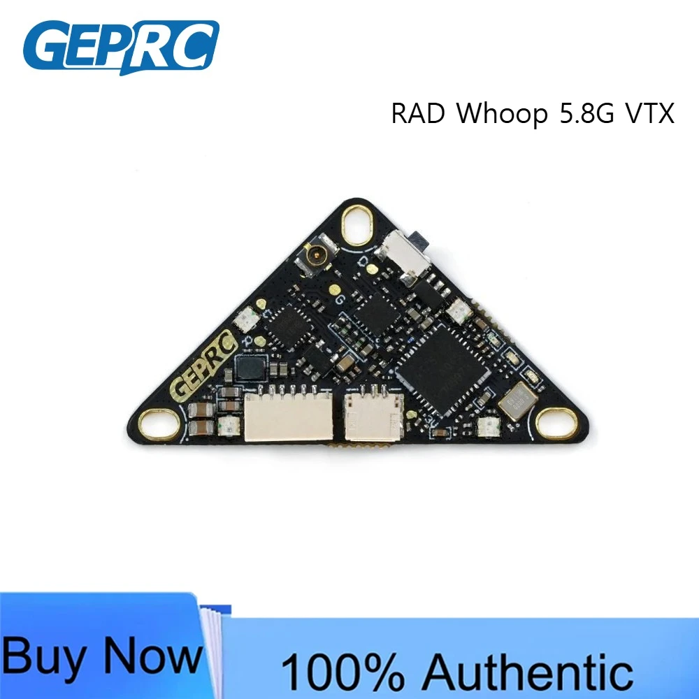 GEPRC RAD Whoop 5.8G VTX 32CH Precise Video Triangle Image Transmission for DIY RC FPV Quadcopter Drone Accessories
GEPRC RAD Whoop 5.8G VTX 32CH Precise Video Triangle Image Transmission for DIY RC FPV Quadcopter Drone Accessories