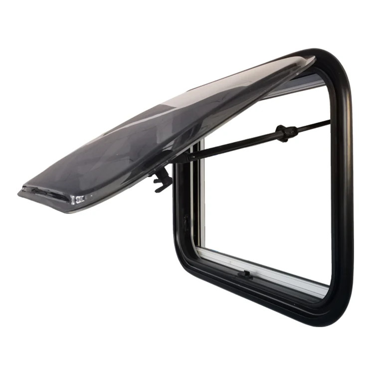 Окно автофургона Рама из алюминиевого сплава Круглые углы Двойное остекленное акриловое стекло Экполяция Окно автофургона
Окно автофургона Рама из алюминиевого сплава Круглые углы Двойное остекленное акриловое стекло Экполяция Окно автофургона