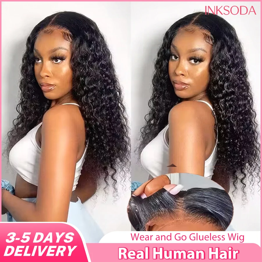 Short Bob Glueless Deep Wave Human Hair Wigs Real Human Hair 5x5 Lace Front Wig 220% Density Pre Plucked Brazilian Hair Wigs
Short Bob Glueless Deep Wave Human Hair Wigs Real Human Hair 5x5 Lace Front Wig 220% Density Pre Plucked Brazilian Hair Wigs