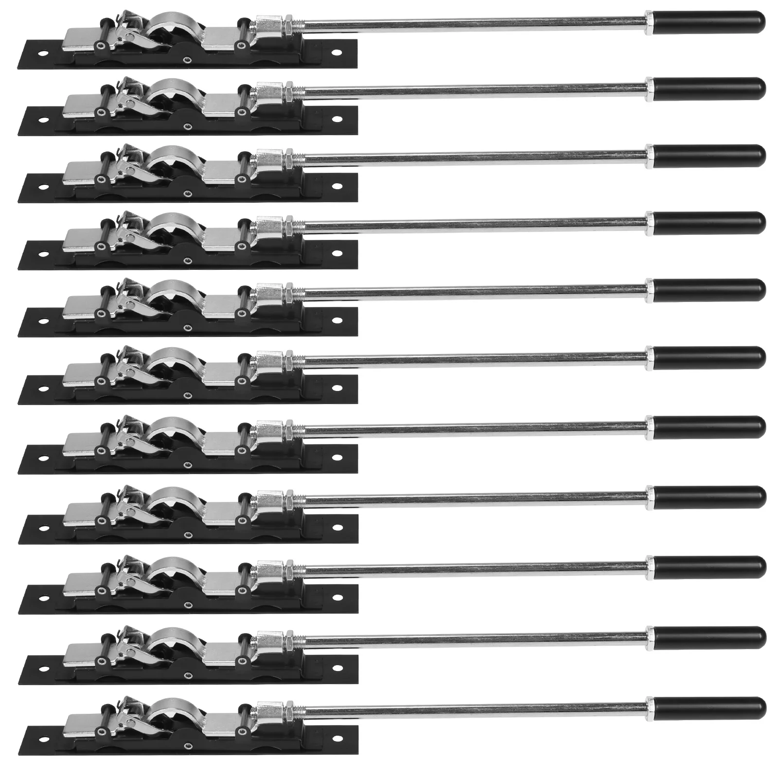 10Pcs Emergency Door Escape Door Lock with Rod Female Door Conceal Latch 10In for Composite Doors/Wood Doors/Double Doors
10Pcs Emergency Door Escape Door Lock with Rod Female Door Conceal Latch 10In for Composite Doors/Wood Doors/Double Doors