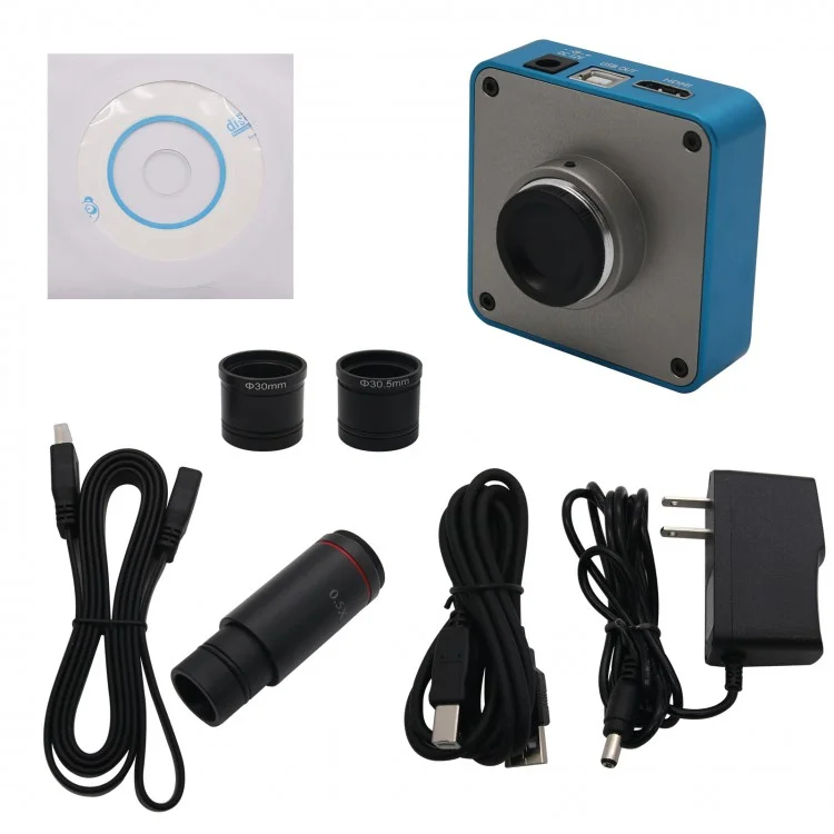 HY-1139su 0.5X C-mount Lens 2K/1080P 60FPS 34MP Industrial Microscope cam era for High Definition 1080P for USB
HY-1139su 0.5X C-mount Lens 2K/1080P 60FPS 34MP Industrial Microscope cam era for High Definition 1080P for USB