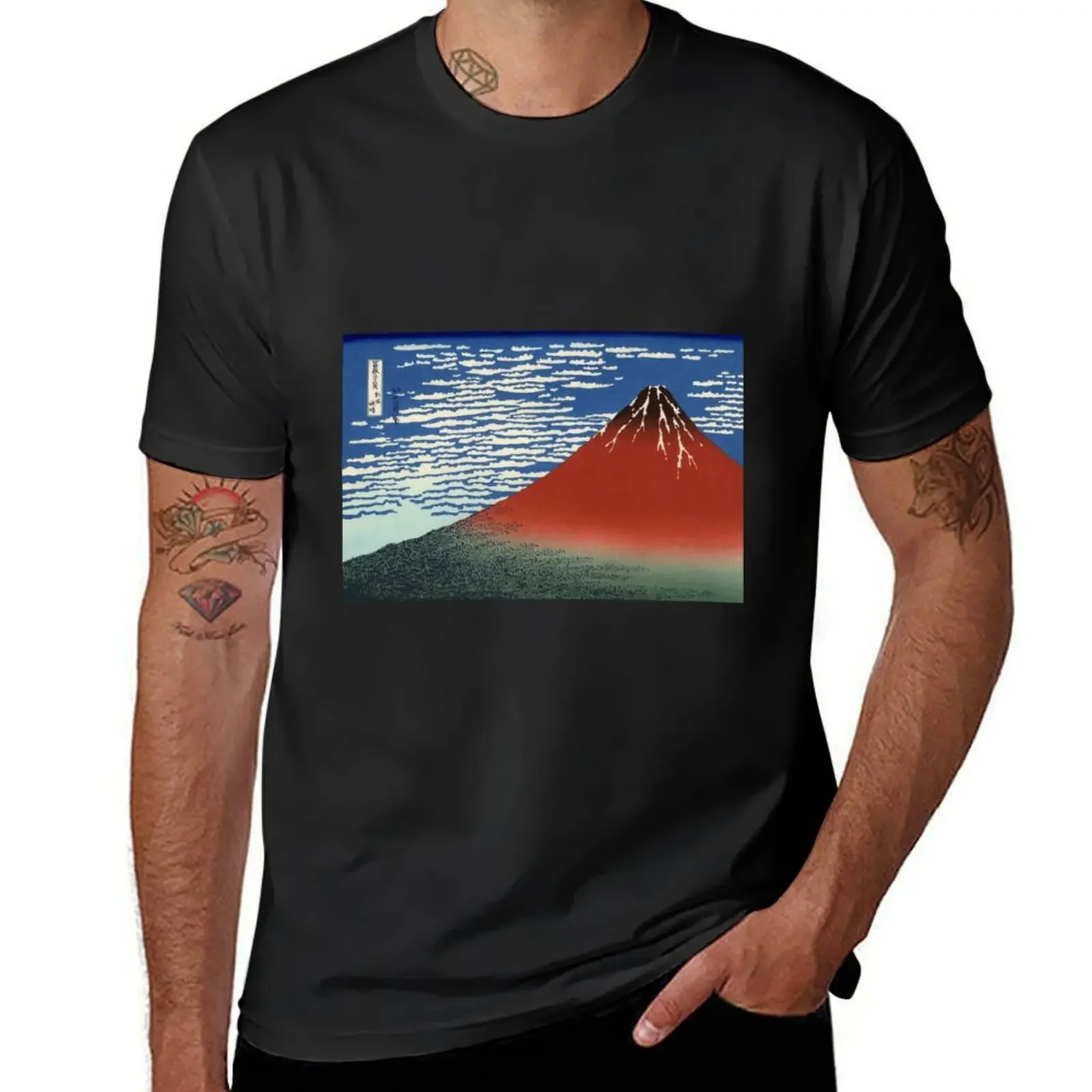 Hokusai 'Fine Wind, Clear Morning' T-Shirt Clothing football t shirt anime custom t-shirts anime shirts men
Hokusai 'Fine Wind, Clear Morning' T-Shirt Clothing football t shirt anime custom t-shirts anime shirts men
