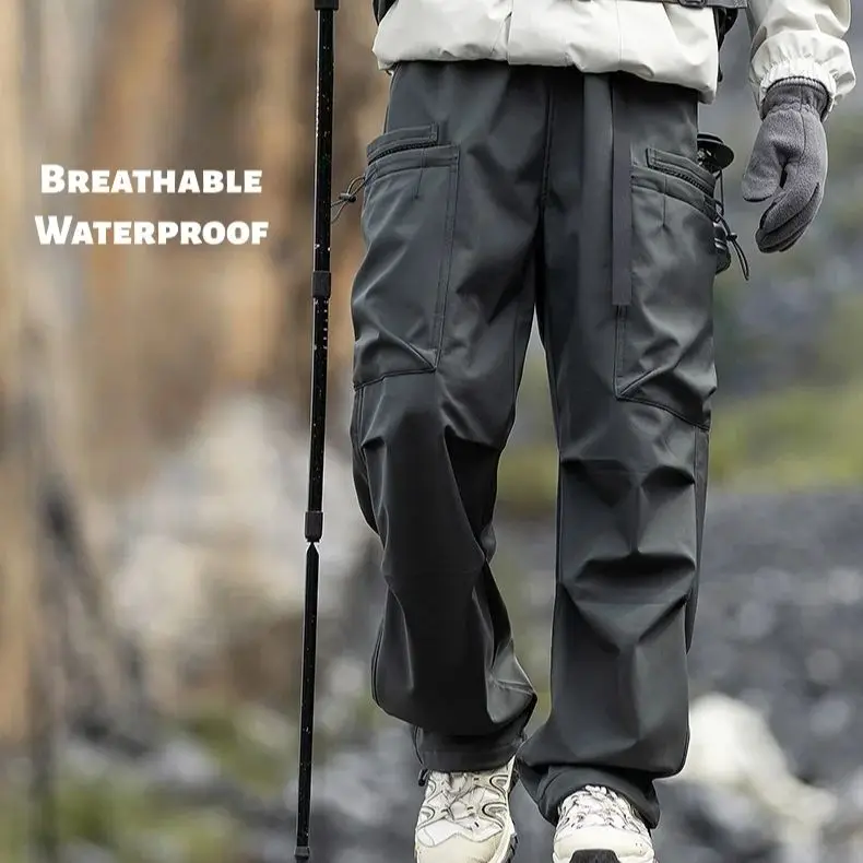 Waterproof Straight-Leg Trekking Trousers Mountain-Style Outdoor Trousers Dual-Use Workwear Trousers Men's Style Soft Durable
Waterproof Straight-Leg Trekking Trousers Mountain-Style Outdoor Trousers Dual-Use Workwear Trousers Men's Style Soft Durable