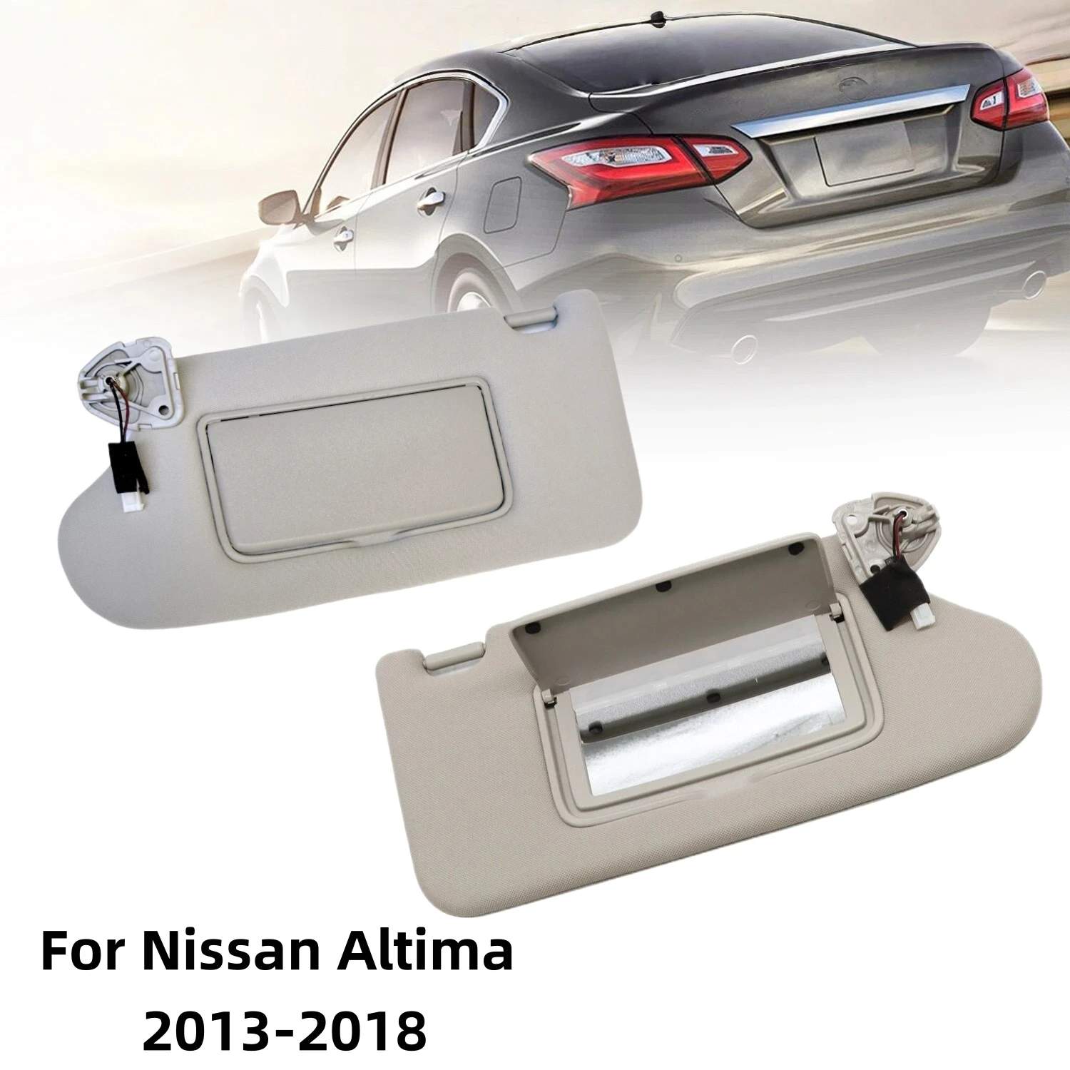 Car Sun Visor For Nissan Altima 2013 2014 2015 2016 2017 2018 Left Driver Right Passenger Side Sunvisor With Mirror SunShade
Car Sun Visor For Nissan Altima 2013 2014 2015 2016 2017 2018 Left Driver Right Passenger Side Sunvisor With Mirror SunShade