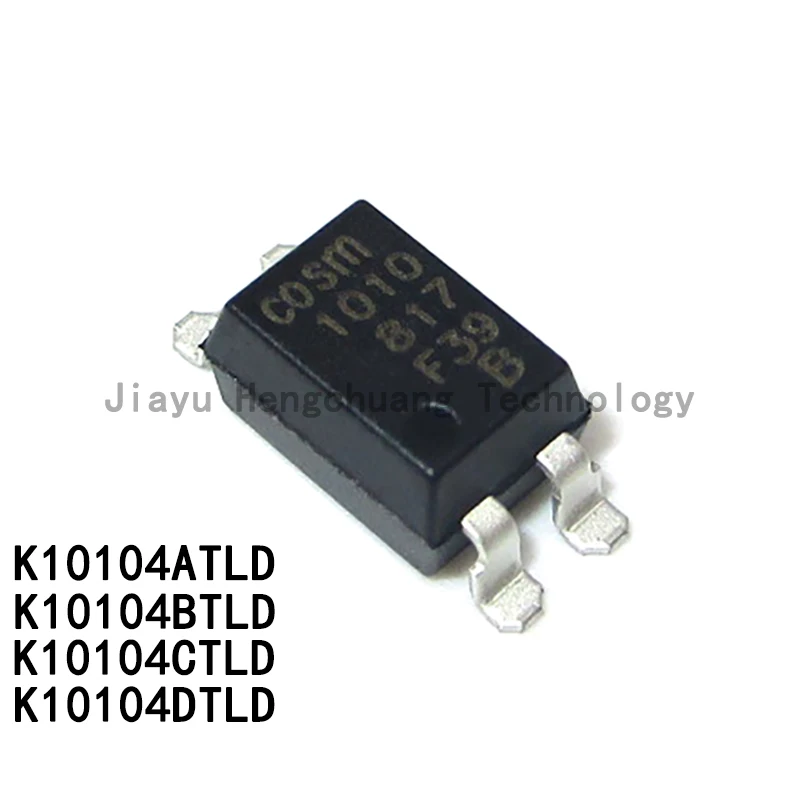 50PCS/Lot K10104ATLD K10104BTLD K10104CTLD K10104DTLD 1010 SMD-4 Optocoupler 817 A B C D Stall Transistor Output Coupler
50PCS/Lot K10104ATLD K10104BTLD K10104CTLD K10104DTLD 1010 SMD-4 Optocoupler 817 A B C D Stall Transistor Output Coupler