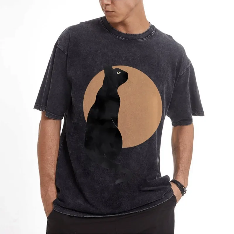 Vintage Oversized Washed T-Shirt Cotton Casual Women's T-Shirt Short Sleeve Crew Neck Cartoon Cute Printed Shoulder Down Tees
Vintage Oversized Washed T-Shirt Cotton Casual Women's T-Shirt Short Sleeve Crew Neck Cartoon Cute Printed Shoulder Down Tees
