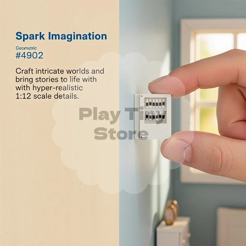 1:12 Realistic Miniature Electrical Box Dollhouse Accessory for DIY Diorama Craft Pretend Play Hobby Collection Gift
1:12 Realistic Miniature Electrical Box Dollhouse Accessory for DIY Diorama Craft Pretend Play Hobby Collection Gift