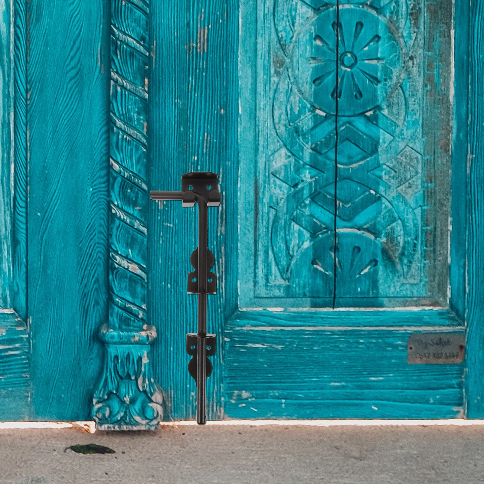 Напольный усиленный засов-штанга для ворот, сверхпрочный, для деревянных ограждений, уличный, для дверей сарая
Напольный усиленный засов-штанга для ворот, сверхпрочный, для деревянных ограждений, уличный, для дверей сарая