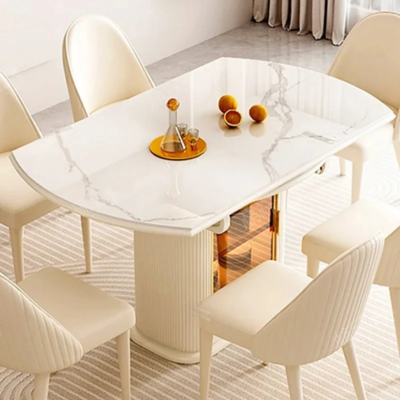 Luxury Modern Economic Dining Table Organizer Minimalist Mesas Comedor Furniture
Luxury Modern Economic Dining Table Organizer Minimalist Mesas Comedor Furniture