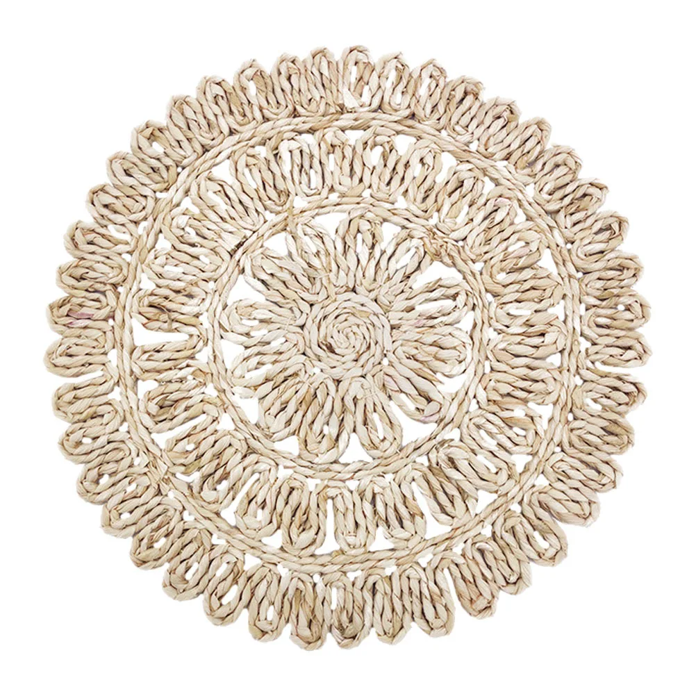 Braided Weave Placemat Heat Resistant Cup Mat Anti Slip Dining Room Decoration Picnic Travel Use Weave Coaster
Braided Weave Placemat Heat Resistant Cup Mat Anti Slip Dining Room Decoration Picnic Travel Use Weave Coaster