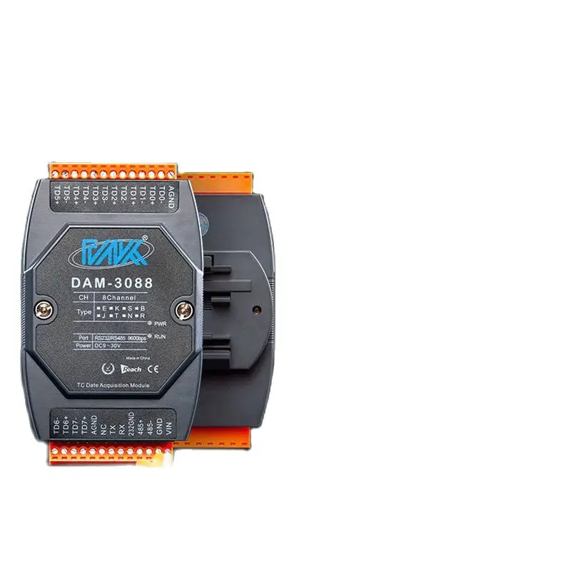 Thermocouple temperature acquisition module K/T/J type PT100 thermal resistor RS485 intelligent automatic remote IO pulse
Thermocouple temperature acquisition module K/T/J type PT100 thermal resistor RS485 intelligent automatic remote IO pulse