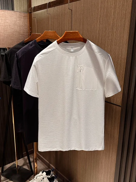 Men's Breathable round Neck Short Sleeve T-Shirt Casual Style Comfortable Ice Cool Feeling High End Fashion Spring Summer New...
Men's Breathable round Neck Short Sleeve T-Shirt Casual Style Comfortable Ice Cool Feeling High End Fashion Spring Summer New...