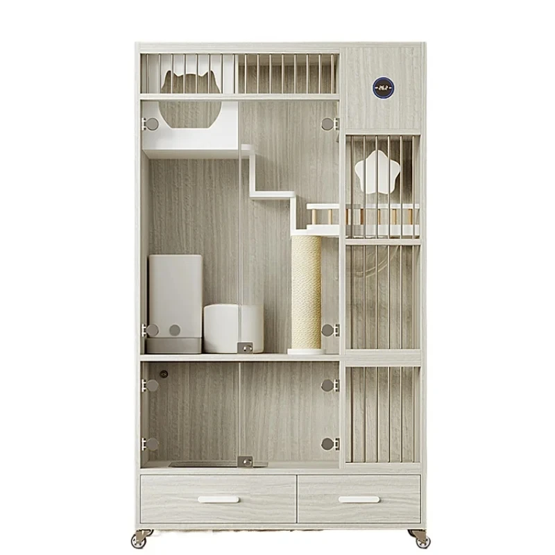 Indoor Warm Cat Nest, Four Seasons Universal Constant Temperature Cat Cabinet, Solid Wood Villa Home Furnishings
Indoor Warm Cat Nest, Four Seasons Universal Constant Temperature Cat Cabinet, Solid Wood Villa Home Furnishings