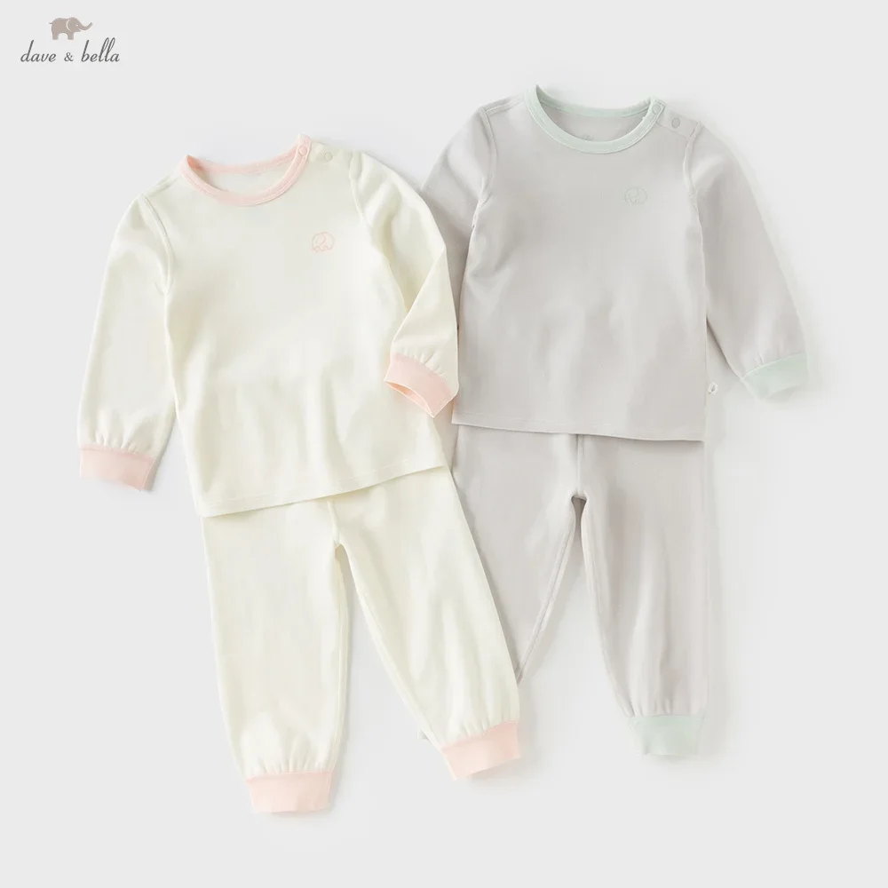 Dave Bella Children's Pajama Set Autumn Winter Fashion Casual Sweet Cute Boys Girls Baby Comfortable Warm Loungewear DB4243456
Dave Bella Children's Pajama Set Autumn Winter Fashion Casual Sweet Cute Boys Girls Baby Comfortable Warm Loungewear DB4243456