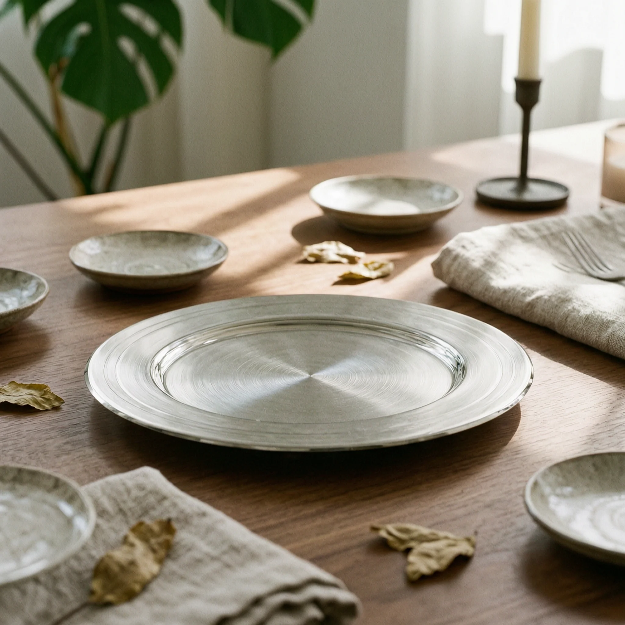 Stainless Steel Serving Tray Elegant Decorative Rim Serving Tray Tableware Long-Lasting Stackable
Stainless Steel Serving Tray Elegant Decorative Rim Serving Tray Tableware Long-Lasting Stackable