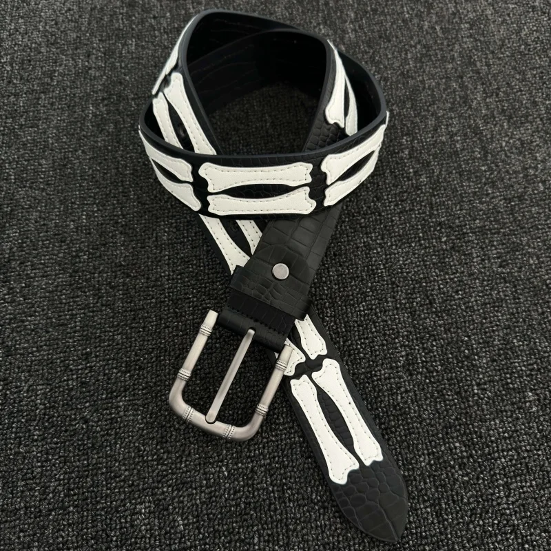White Bone Crocodile Lines Waist Belt Niche Original Design Punk Style High Quality All-Match Unisex Clothing Accessories
White Bone Crocodile Lines Waist Belt Niche Original Design Punk Style High Quality All-Match Unisex Clothing Accessories