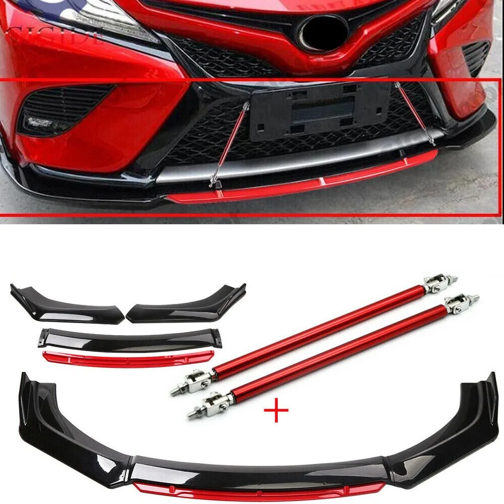 Front Bumper Lip Splitter Spoiler Strut Rod Body Kit For Toyota Camry SE XSE United States
Front Bumper Lip Splitter Spoiler Strut Rod Body Kit For Toyota Camry SE XSE United States