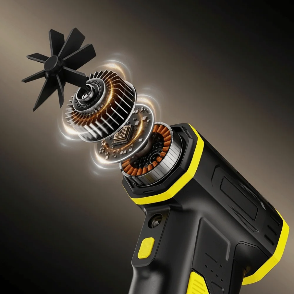 Adjustable Speed Mini Turbo Jet Fan Powerful Airflow Safety Hammer Design Electric Air Duster Rechargeable Handheld
Adjustable Speed Mini Turbo Jet Fan Powerful Airflow Safety Hammer Design Electric Air Duster Rechargeable Handheld