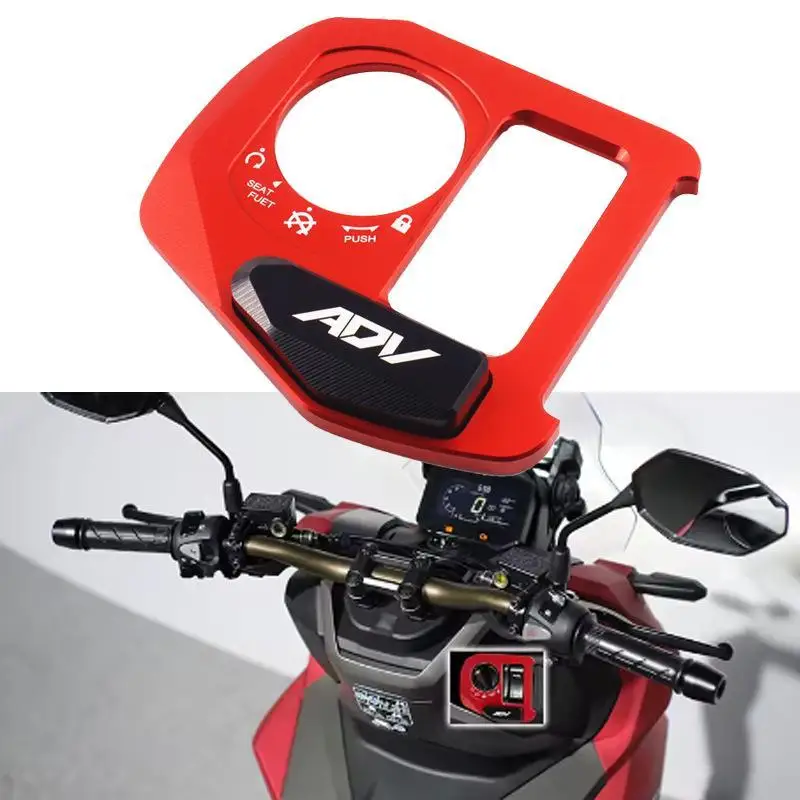 Moto Electric Door Lock Button Protector Waterproof Anti-scratch Ignition Switch Cover for ADV160 Motorbike Use
Moto Electric Door Lock Button Protector Waterproof Anti-scratch Ignition Switch Cover for ADV160 Motorbike Use