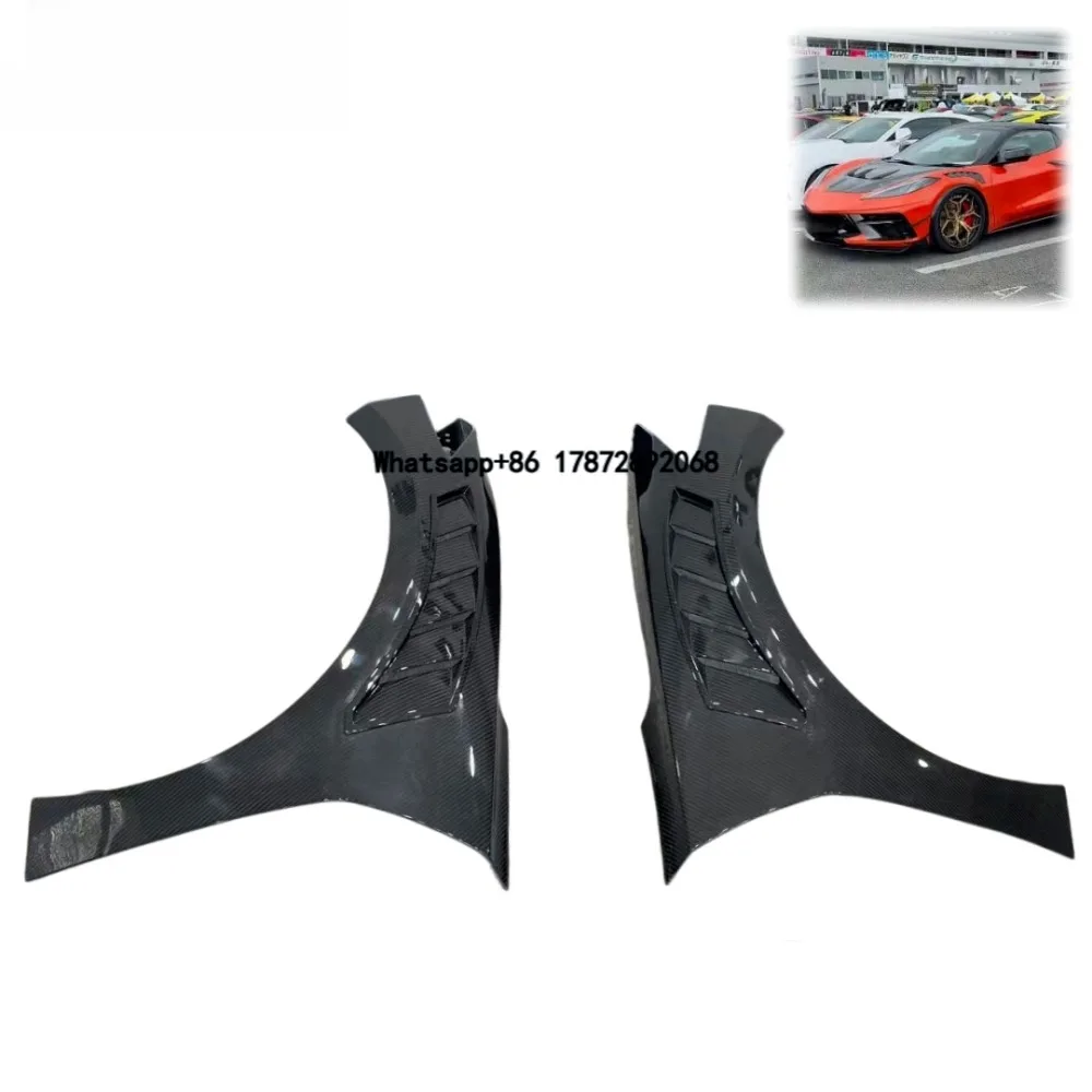 Corvette C8 Dry Carbon Fiber Front Mudguards & Fenders-Size 157x30x97 3 Month Warranty
Corvette C8 Dry Carbon Fiber Front Mudguards & Fenders-Size 157x30x97 3 Month Warranty