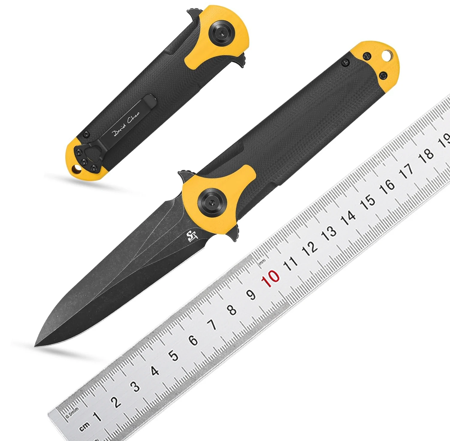 Sitivien ST158 Folding Pocket Knife DC53 Steel Blade G10 Handle EDC Tool Knives for Camping Hunting Working Survival Collection
Sitivien ST158 Folding Pocket Knife DC53 Steel Blade G10 Handle EDC Tool Knives for Camping Hunting Working Survival Collection